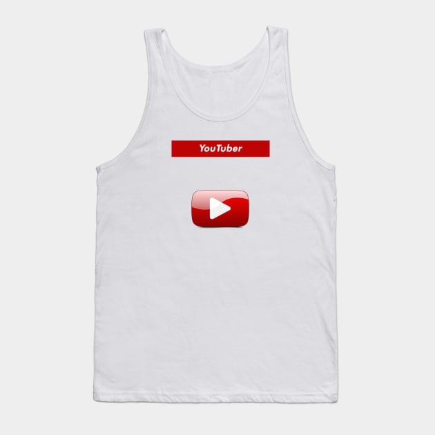 YouTuber Tank Top by DESIGNSBY101